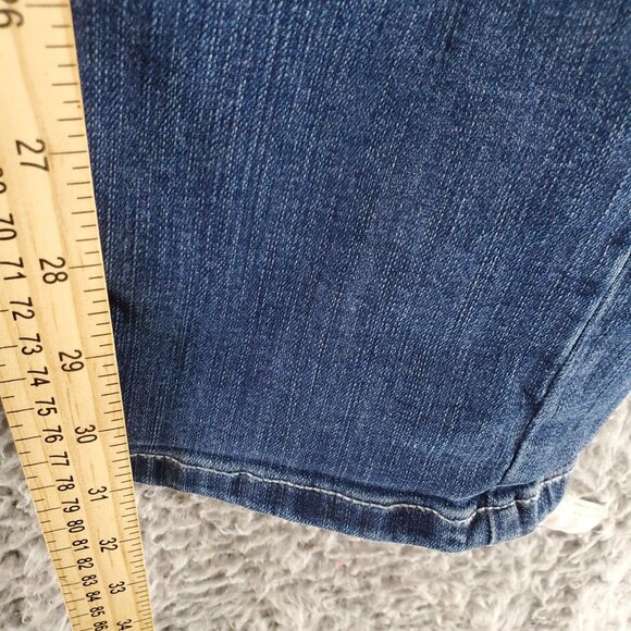 Maurices Jeans Womens 8 Blue Classic Straight Mid Rise Denim - Picture 5 of 8